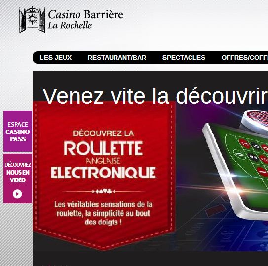 Roulette electronique anglaise