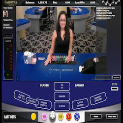 Live Baccarat de Fairway Casino